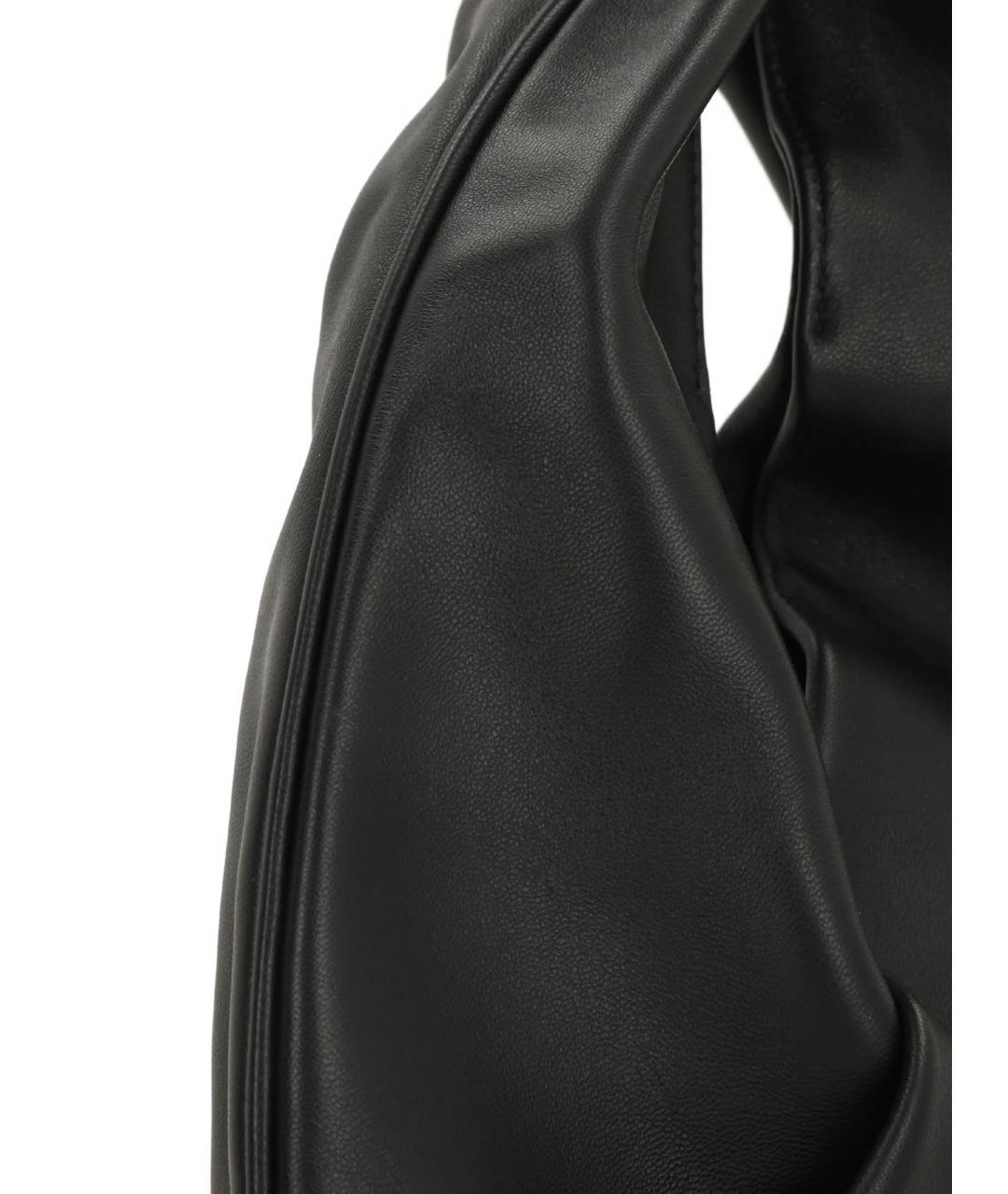 AESTHER EKME Черная кожаная сумка через плечо, фото 4