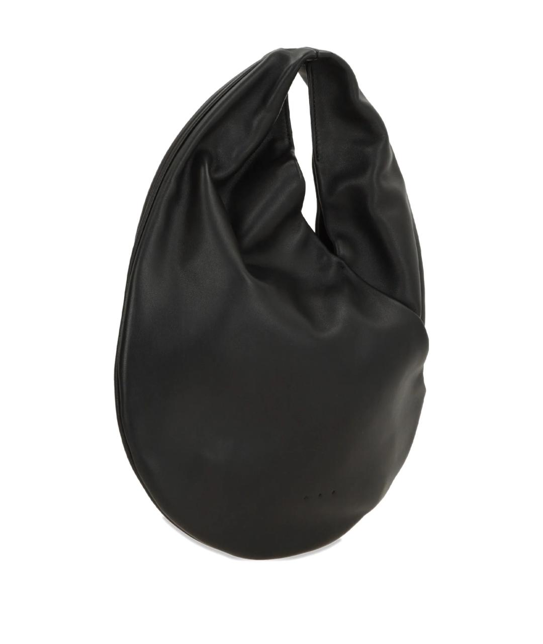 AESTHER EKME Черная кожаная сумка через плечо, фото 3