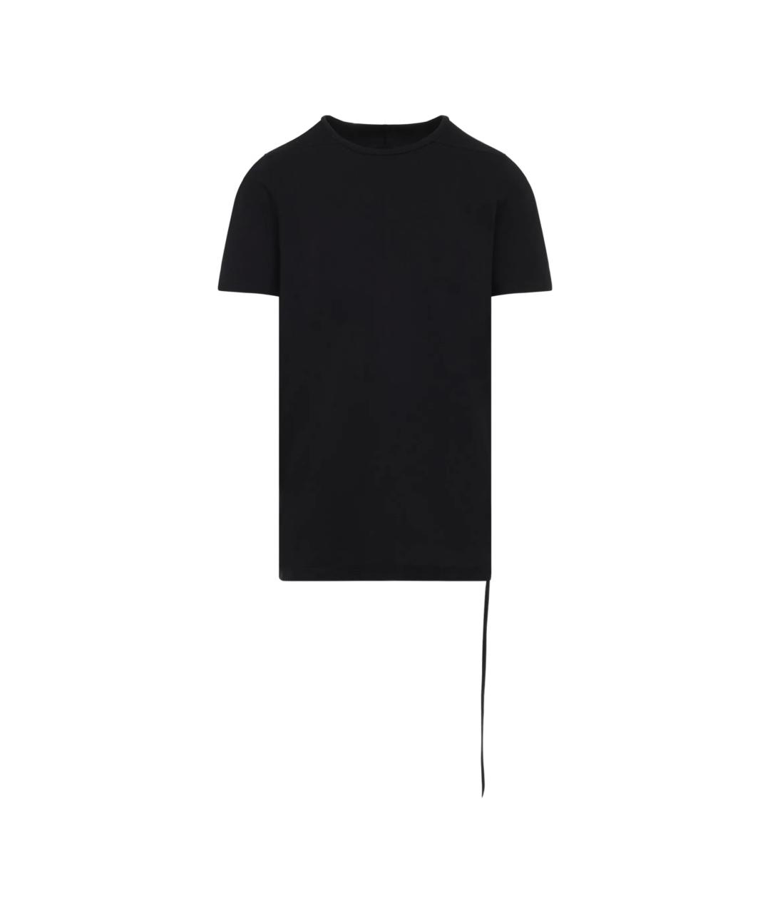 RICK OWENS DRKSHDW Черная хлопковая футболка, фото 1