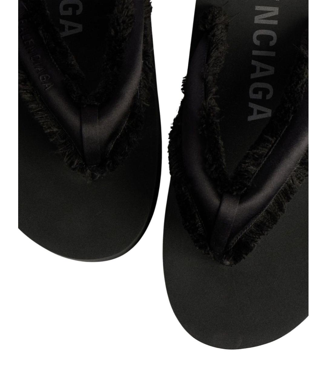 BALENCIAGA Черные сандалии, фото 2