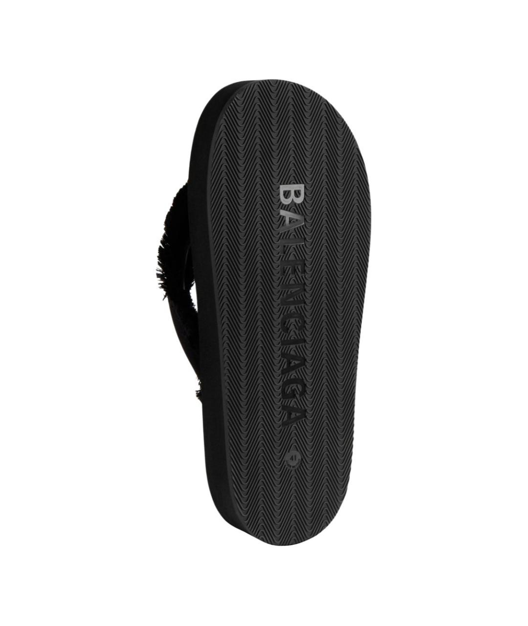 BALENCIAGA Черные сандалии, фото 4