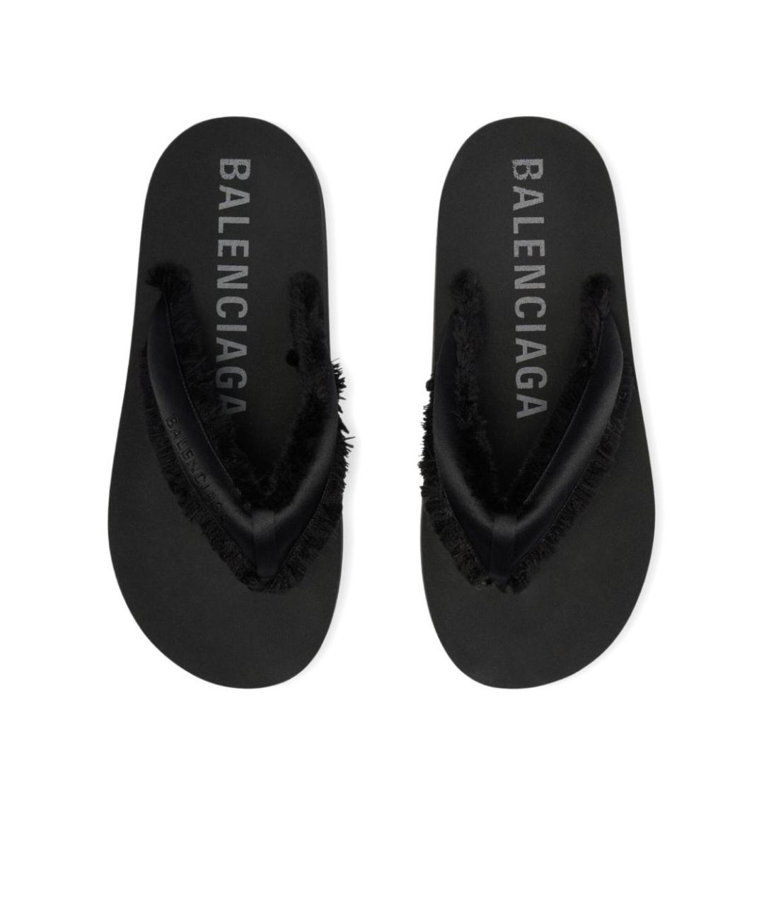 BALENCIAGA Черные сандалии, фото 3