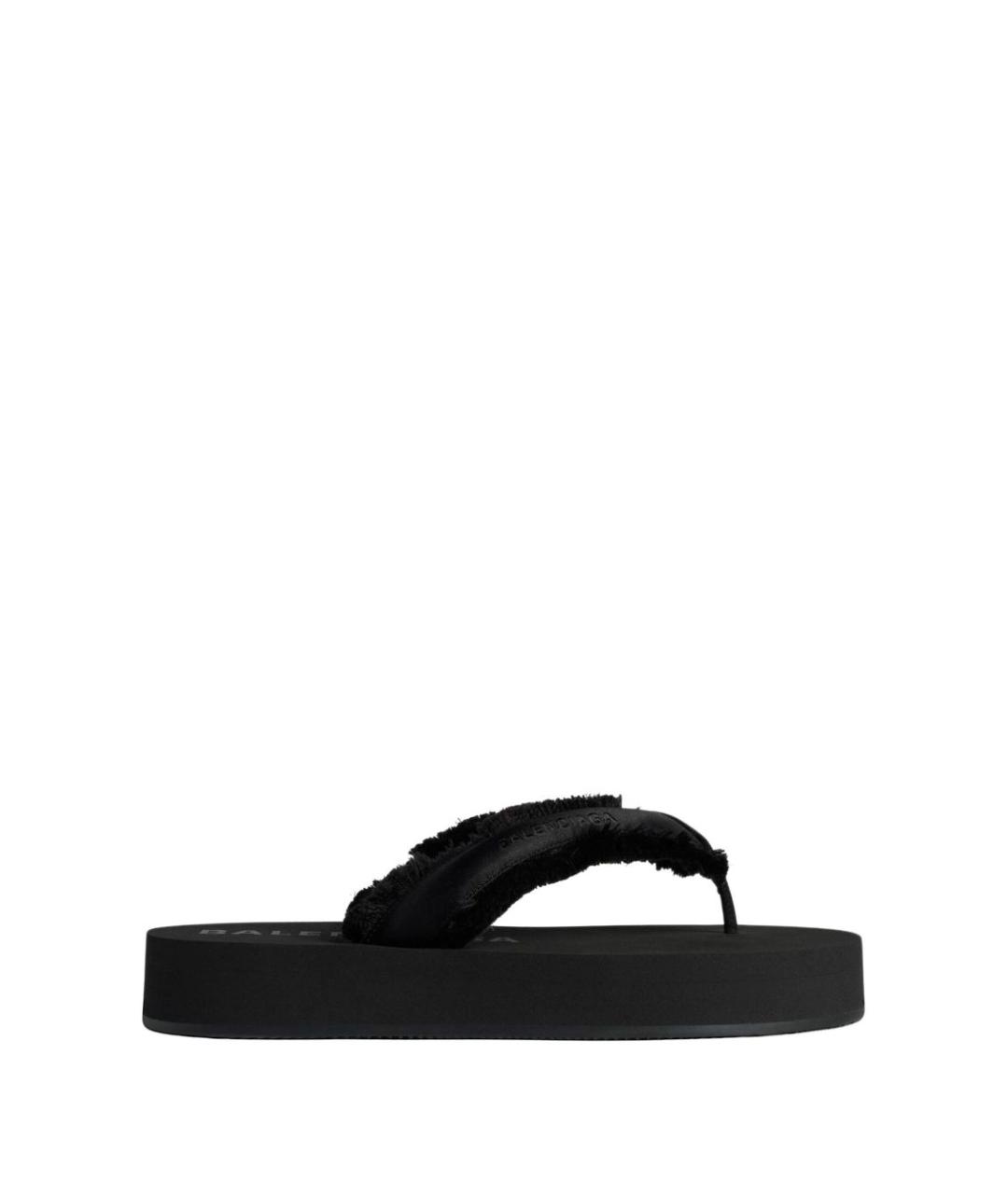 BALENCIAGA Черные сандалии, фото 1