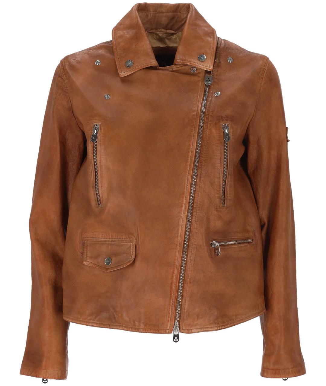 PEUTEREY Кожаная куртка, фото 1