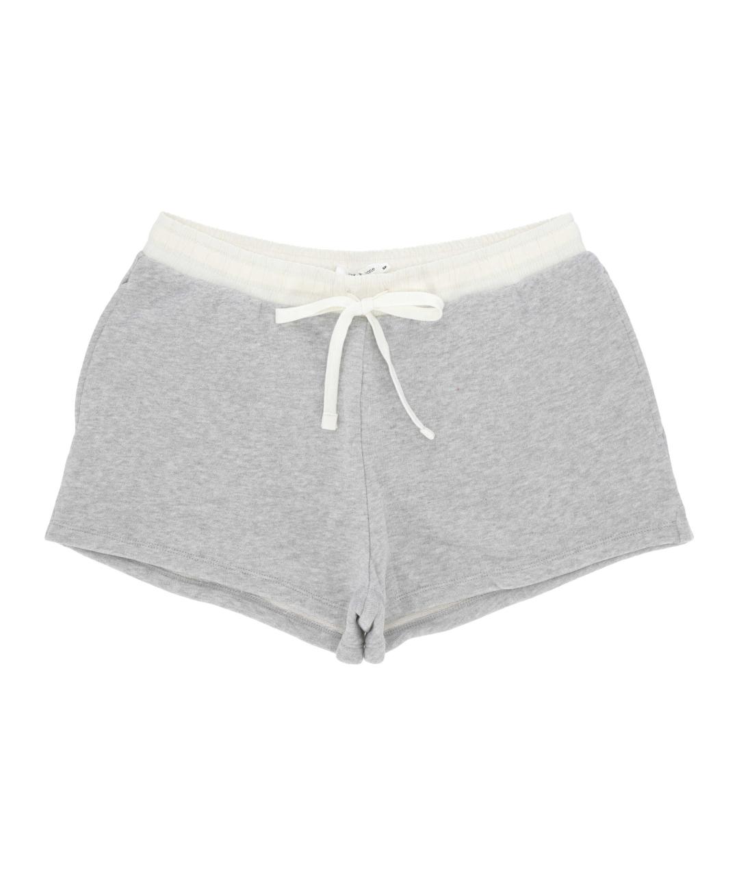 RAG & BONE Серые хлопковые шорты, фото 1