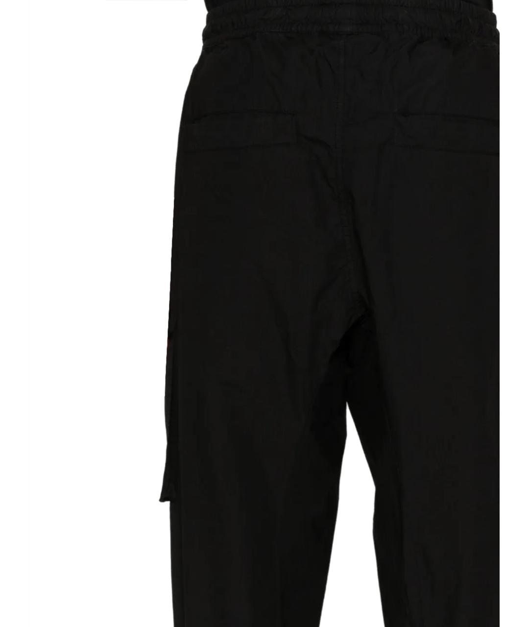 THOM KROM Черные хлопковые повседневные брюки, фото 3