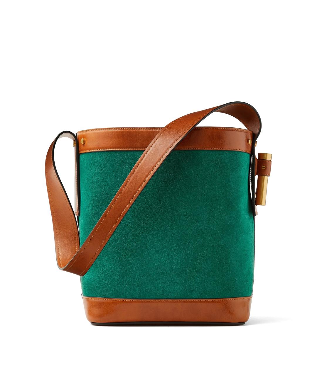 VERSACE Мульти замшевая сумка тоут, фото 3