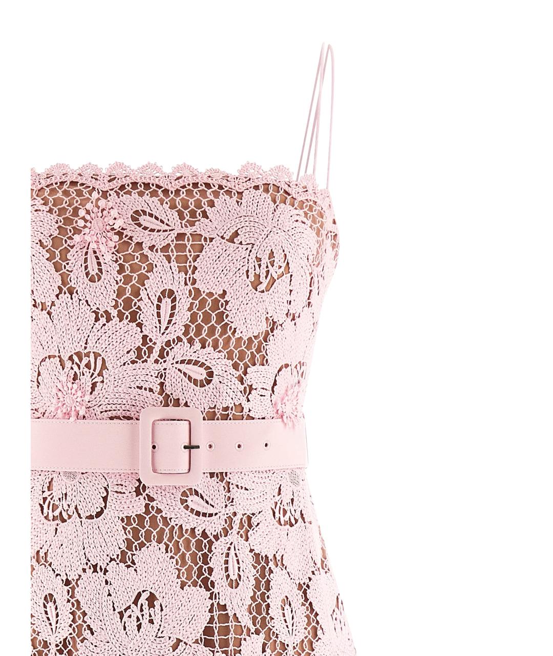 SELF-PORTRAIT Розовое платье, фото 2