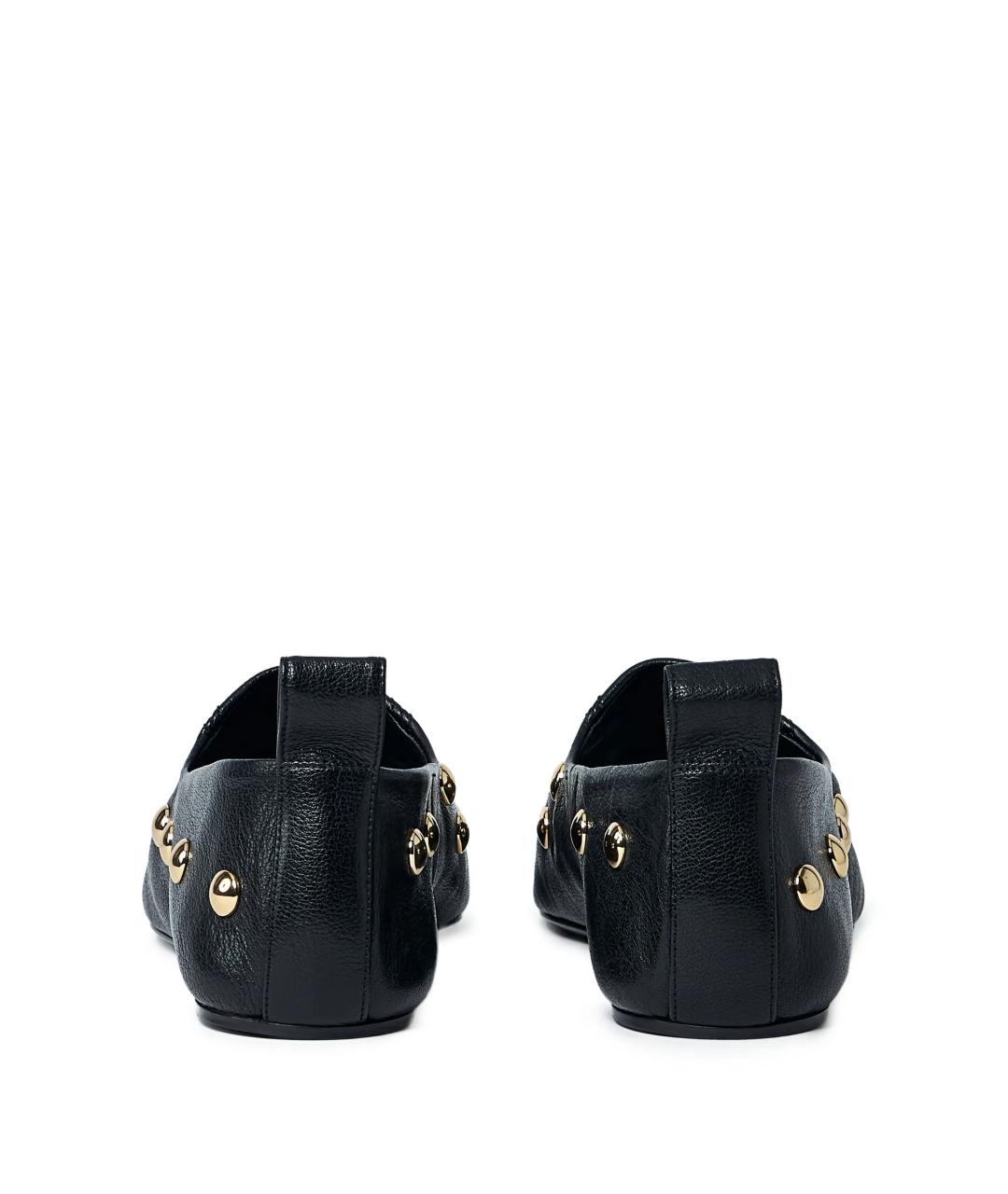 CHLOE Черные кожаные мокасины, фото 4