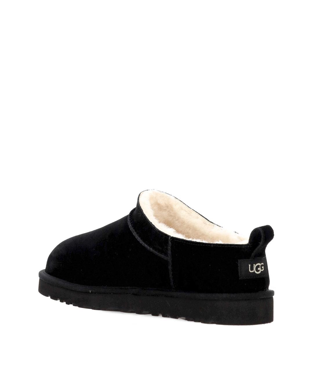 UGG AUSTRALIA Черные замшевые низкие ботинки, фото 3