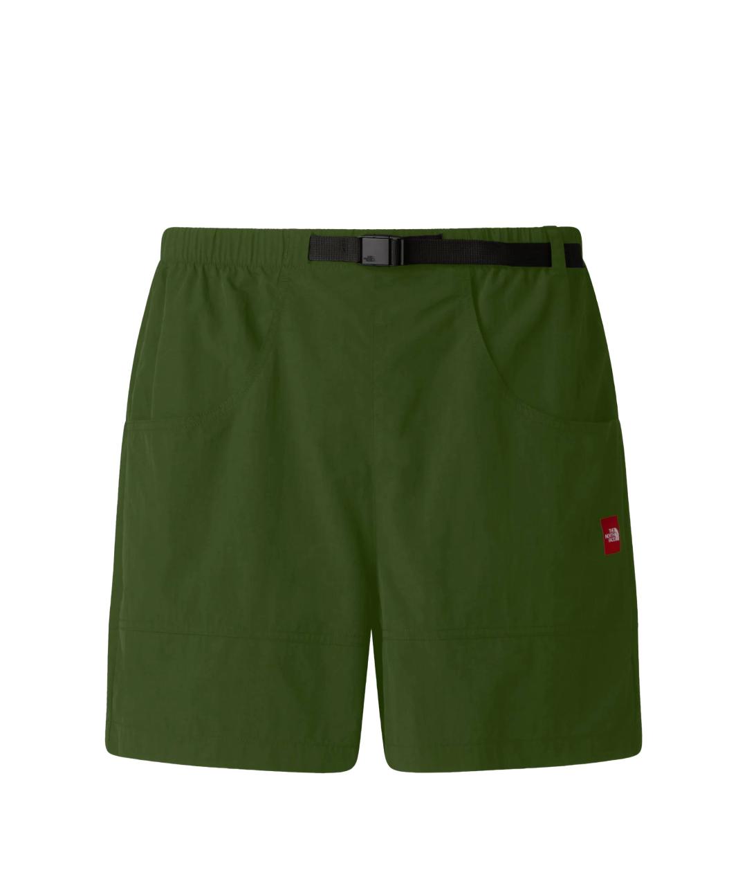 THE NORTH FACE Зеленые полиамидовые шорты, фото 1