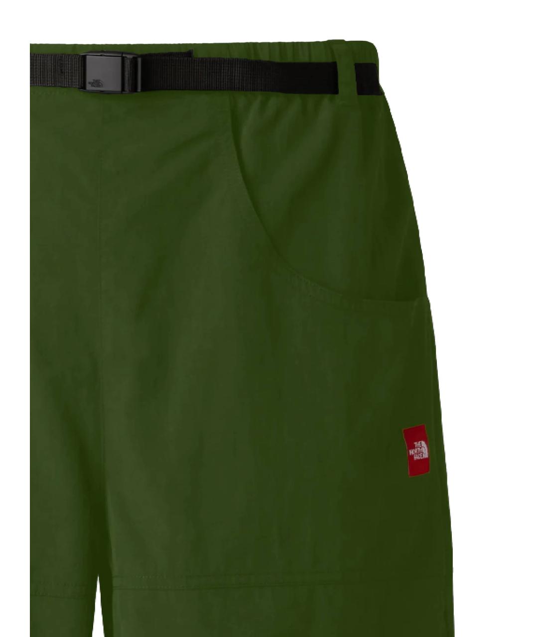 THE NORTH FACE Зеленые полиамидовые шорты, фото 2