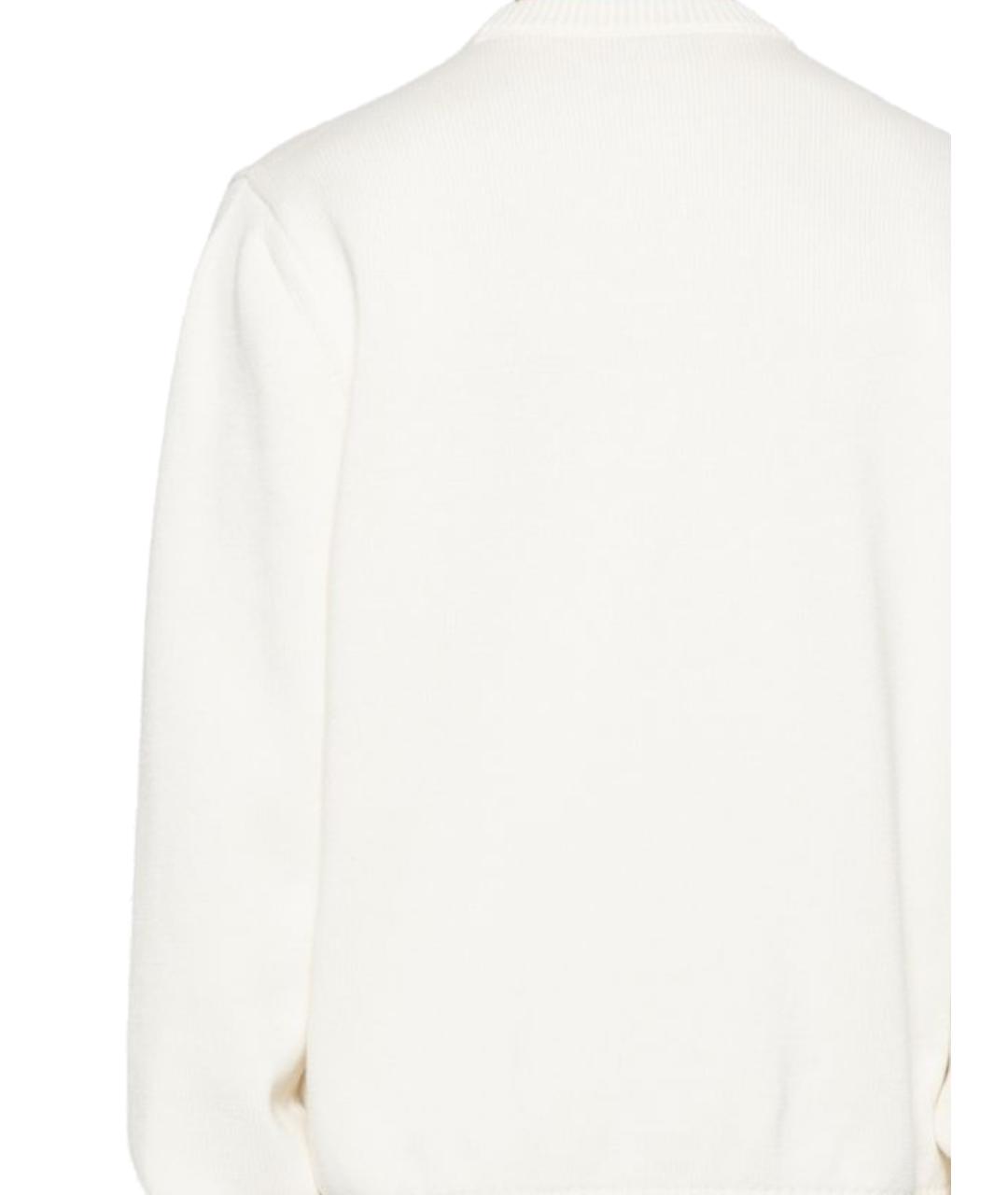 GUCCI Белый шерстяной джемпер / свитер, фото 3