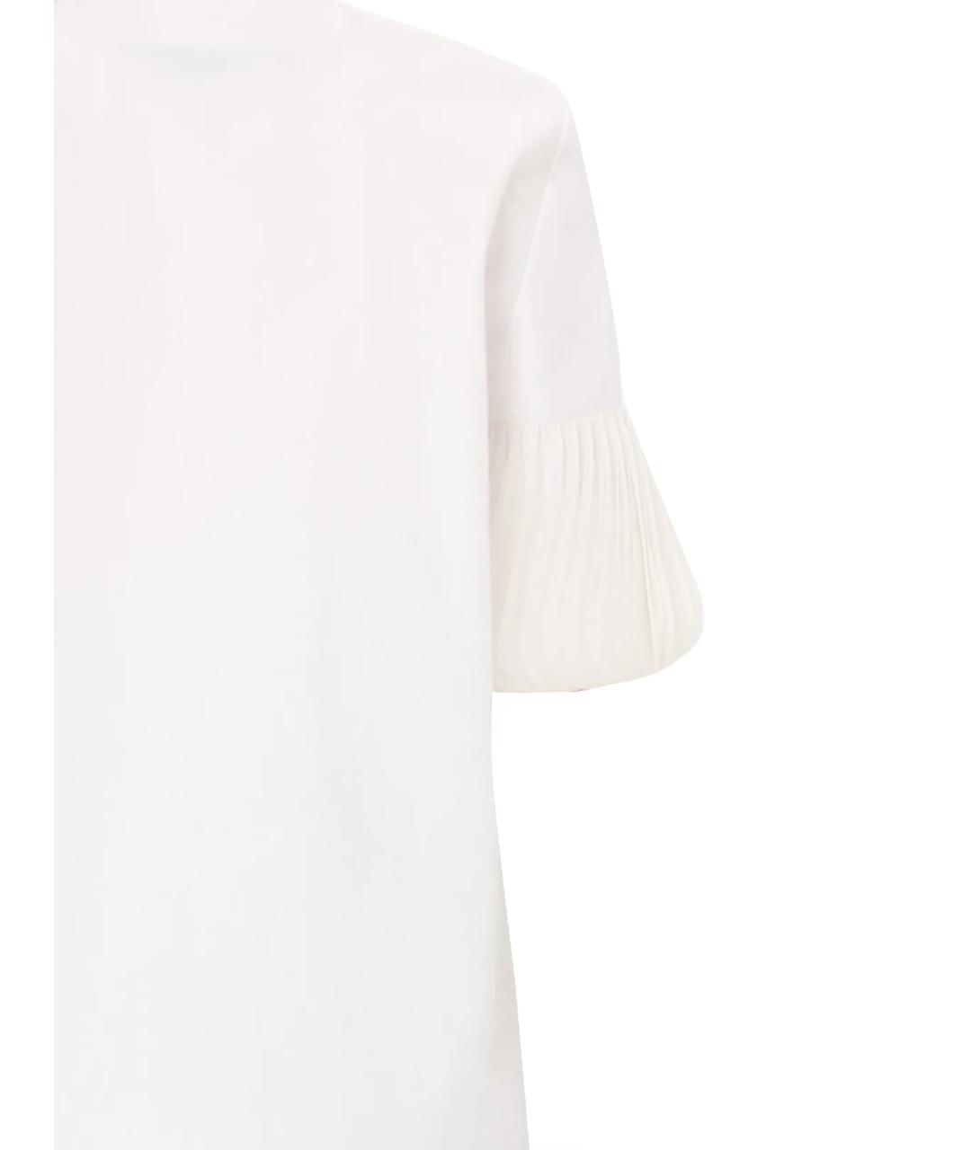 VALENTINO Белая хлопковая рубашка, фото 3