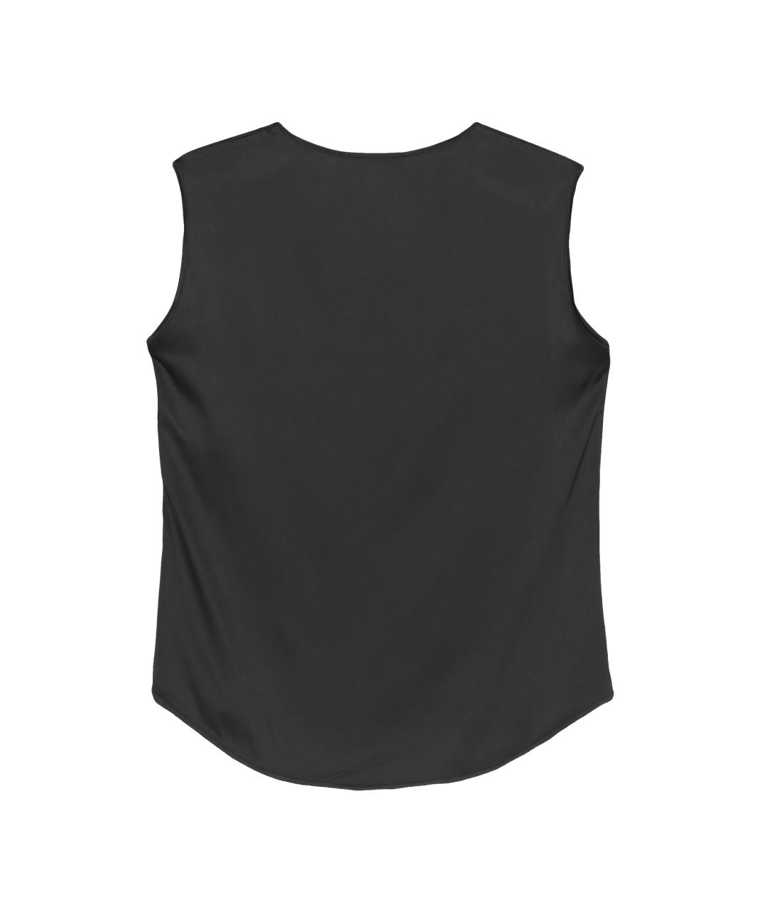 D.EXTERIOR Черная полиэстеровая майка, фото 3