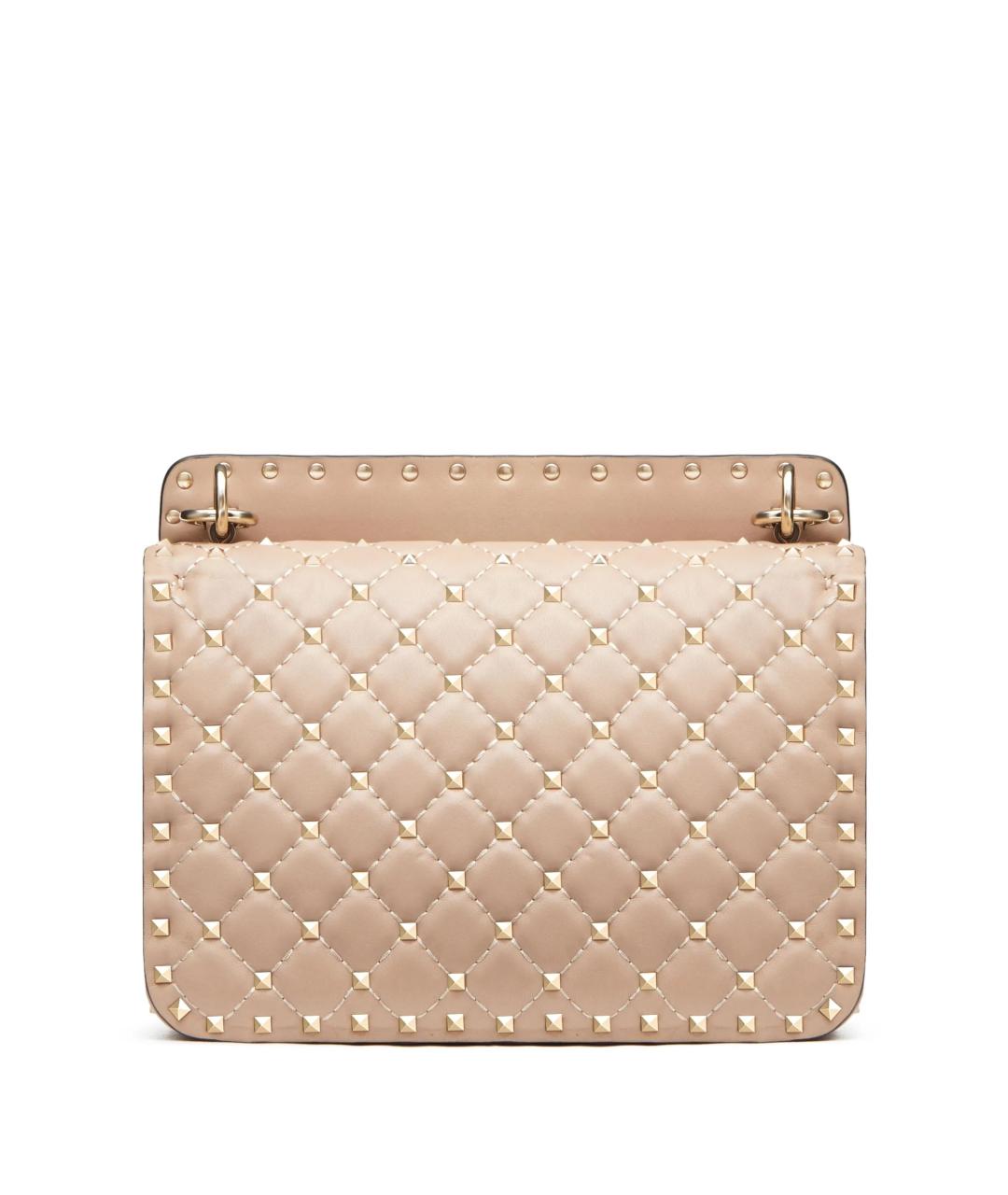 VALENTINO Розовая кожаная сумка тоут, фото 2