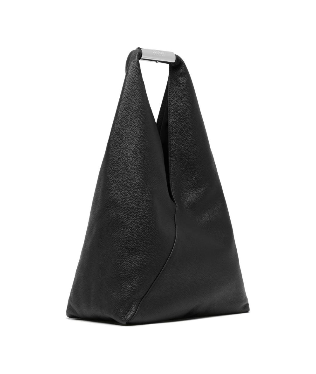 MM6 MAISON MARGIELA Черная сумка тоут, фото 5