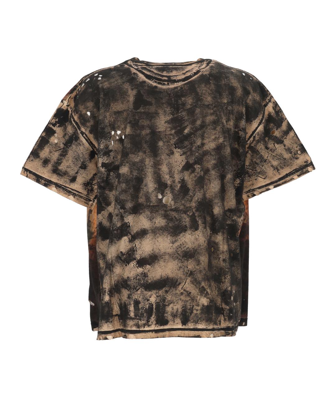 ACNE STUDIOS Мульти хлопковая футболка, фото 3