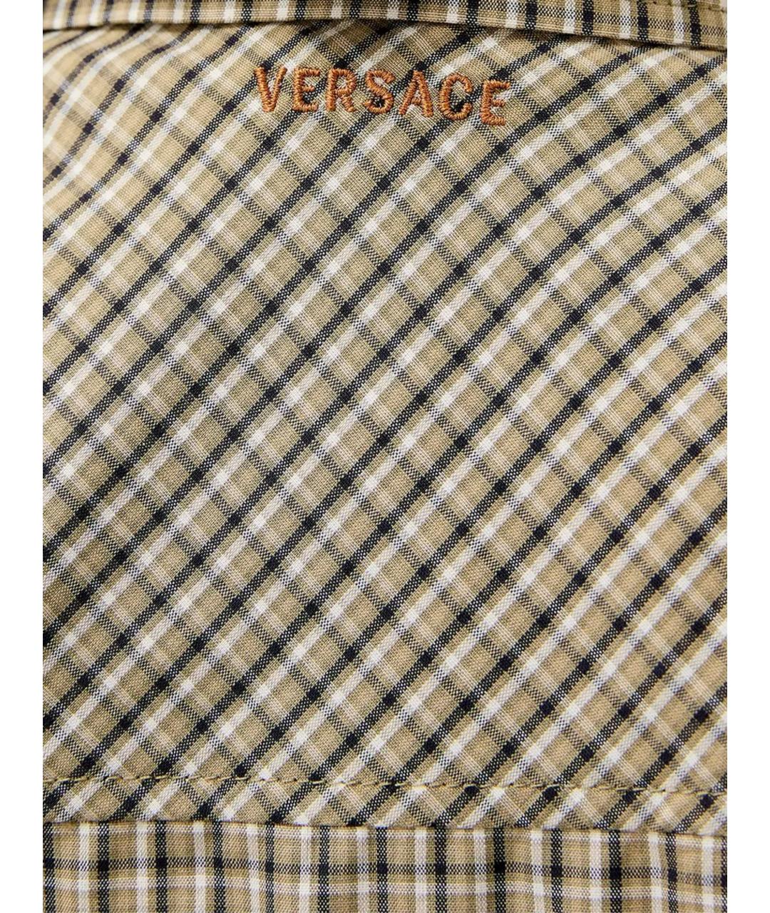 VERSACE Мульти хлопковая рубашка, фото 3