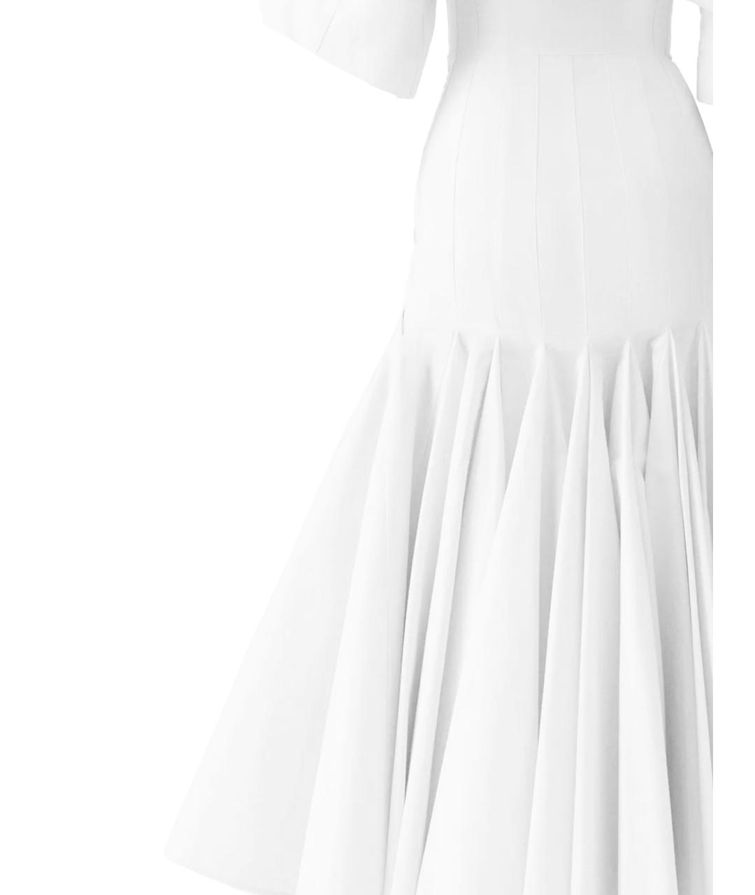 JACQUEMUS Белое хлопковое платье, фото 2