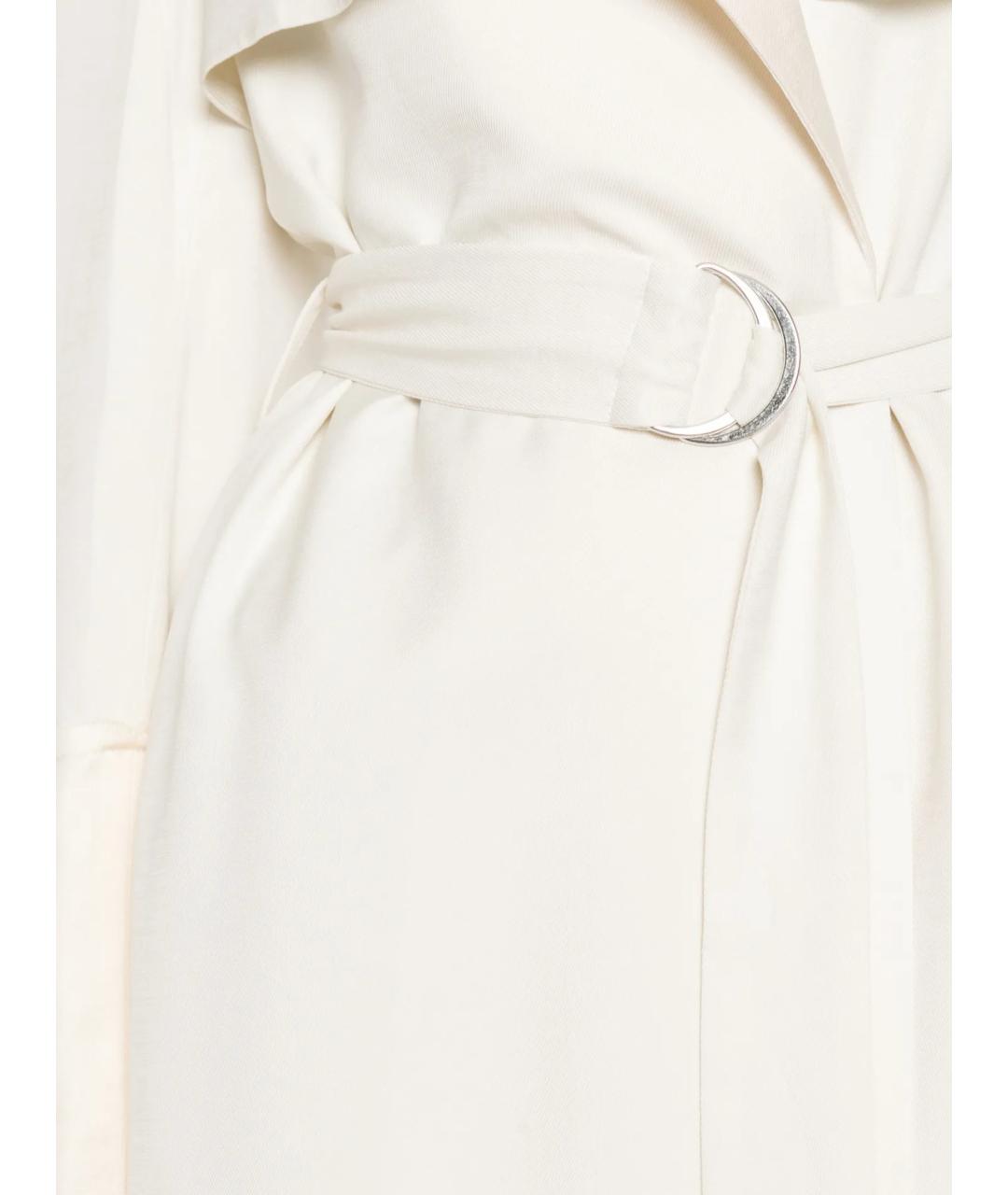 entire studios Бежевое льняное пальто, фото 2