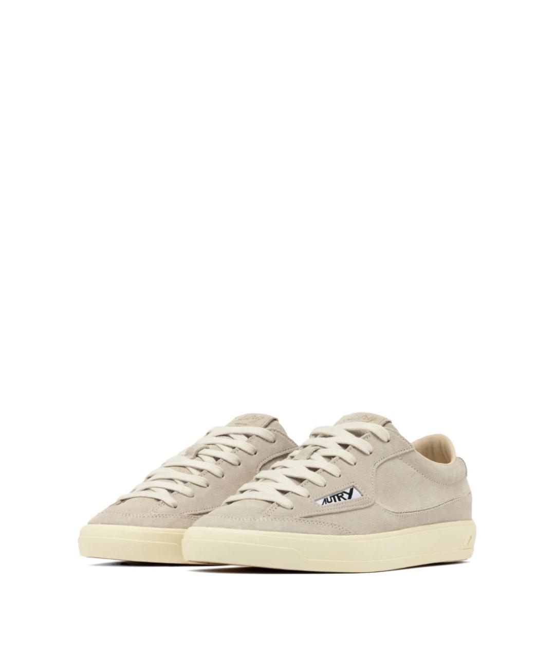 AUTRY Серые замшевые низкие кроссовки / кеды, фото 2