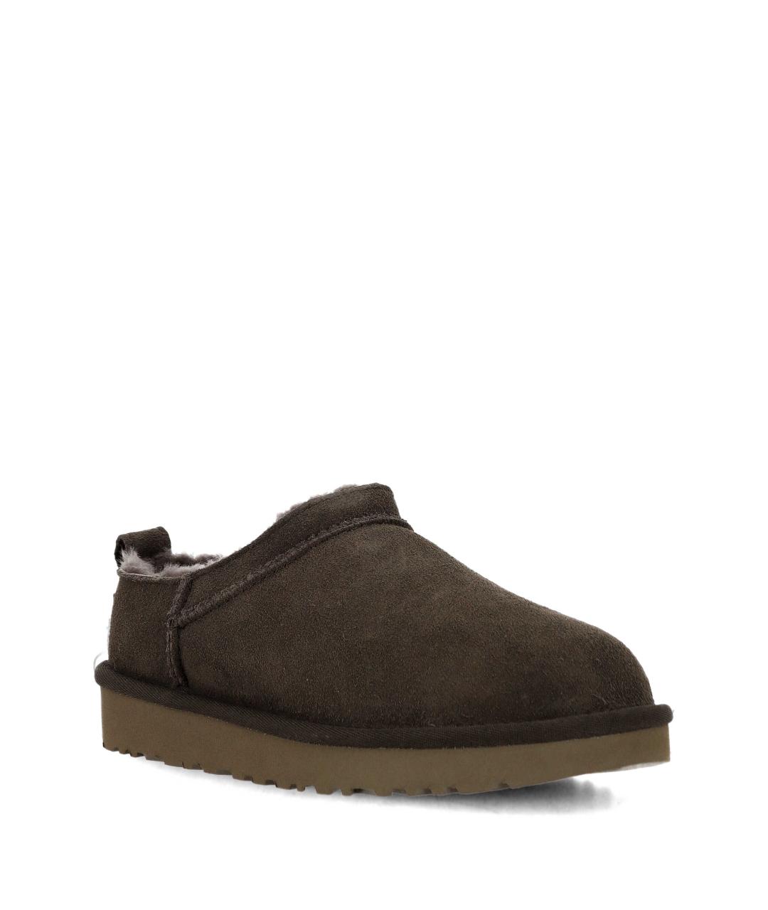 UGG AUSTRALIA Коричневые замшевые сапоги, фото 2