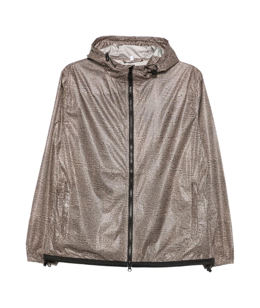 BORBONESE Серая полиэстеровая куртка, фото 1