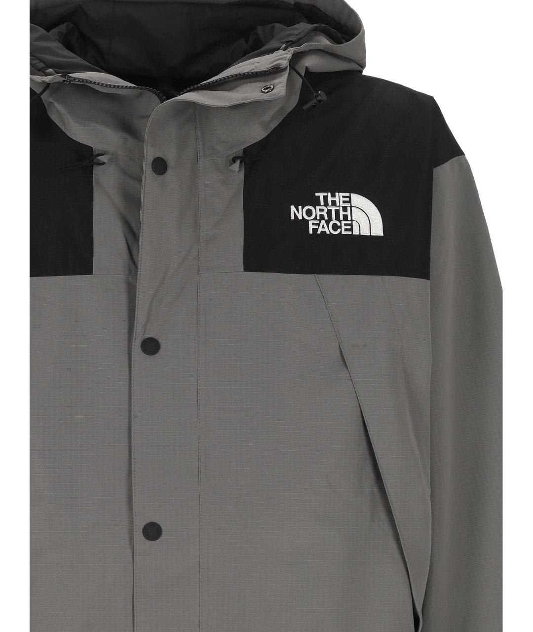 THE NORTH FACE Серая полиэстеровая куртка, фото 2