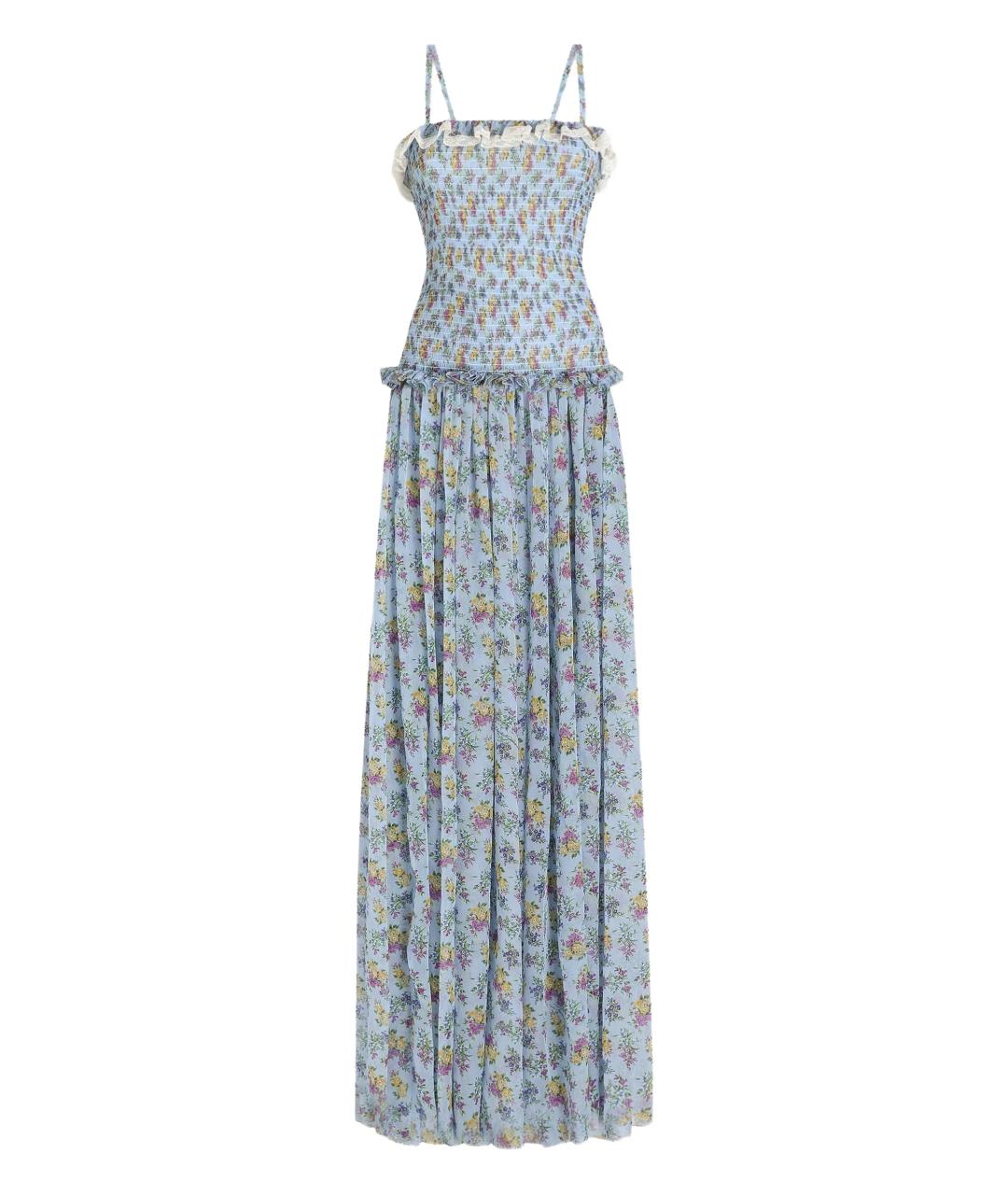 DOLCE&GABBANA Мульти хлопковое повседневное платье, фото 1