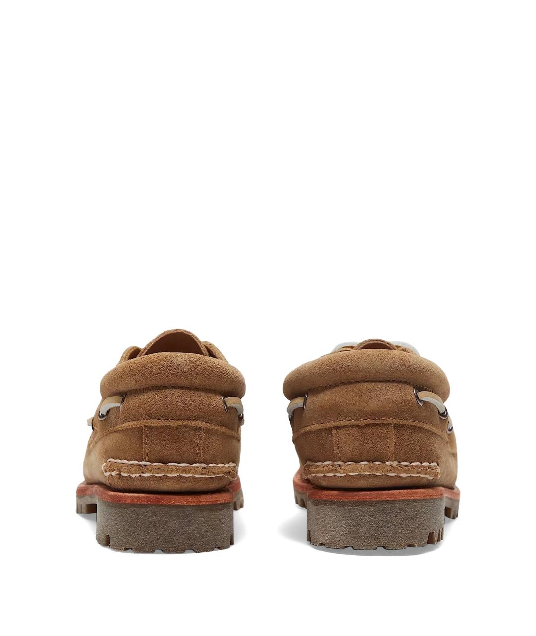 TIMBERLAND Коричневые замшевые низкие ботинки, фото 3