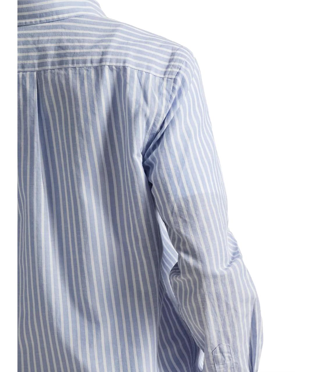 POLO RALPH LAUREN Голубая хлопковая рубашка, фото 3