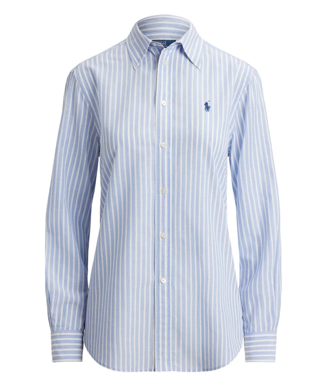 POLO RALPH LAUREN Голубая хлопковая рубашка, фото 1