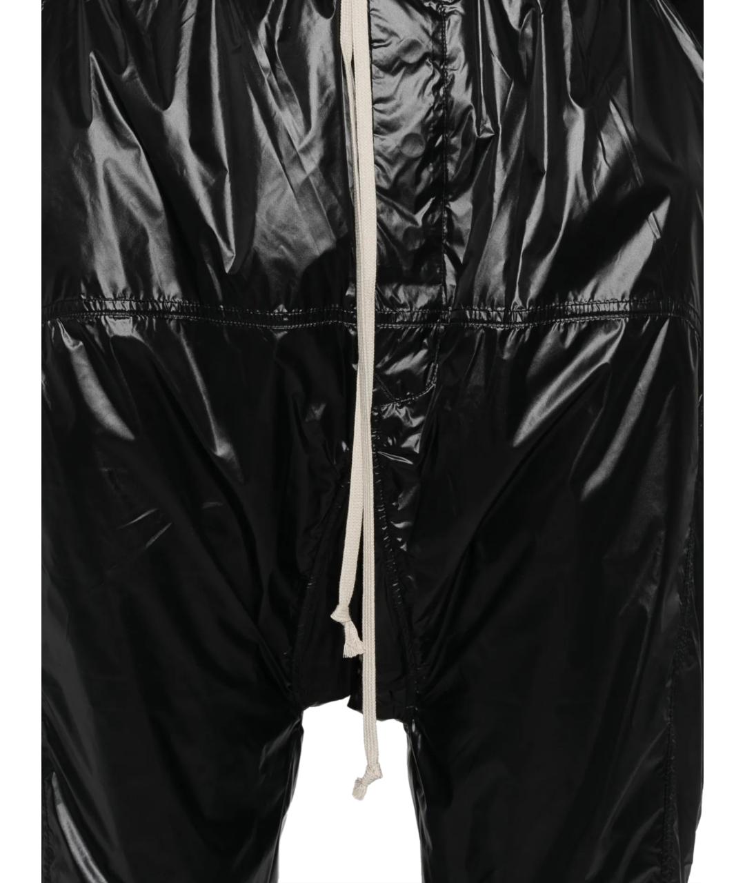 RICK OWENS DRKSHDW Черные полиамидовые повседневные брюки, фото 2