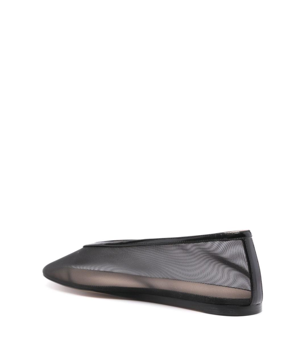 LE MONDE BERYL Черные текстильные балетки, фото 3