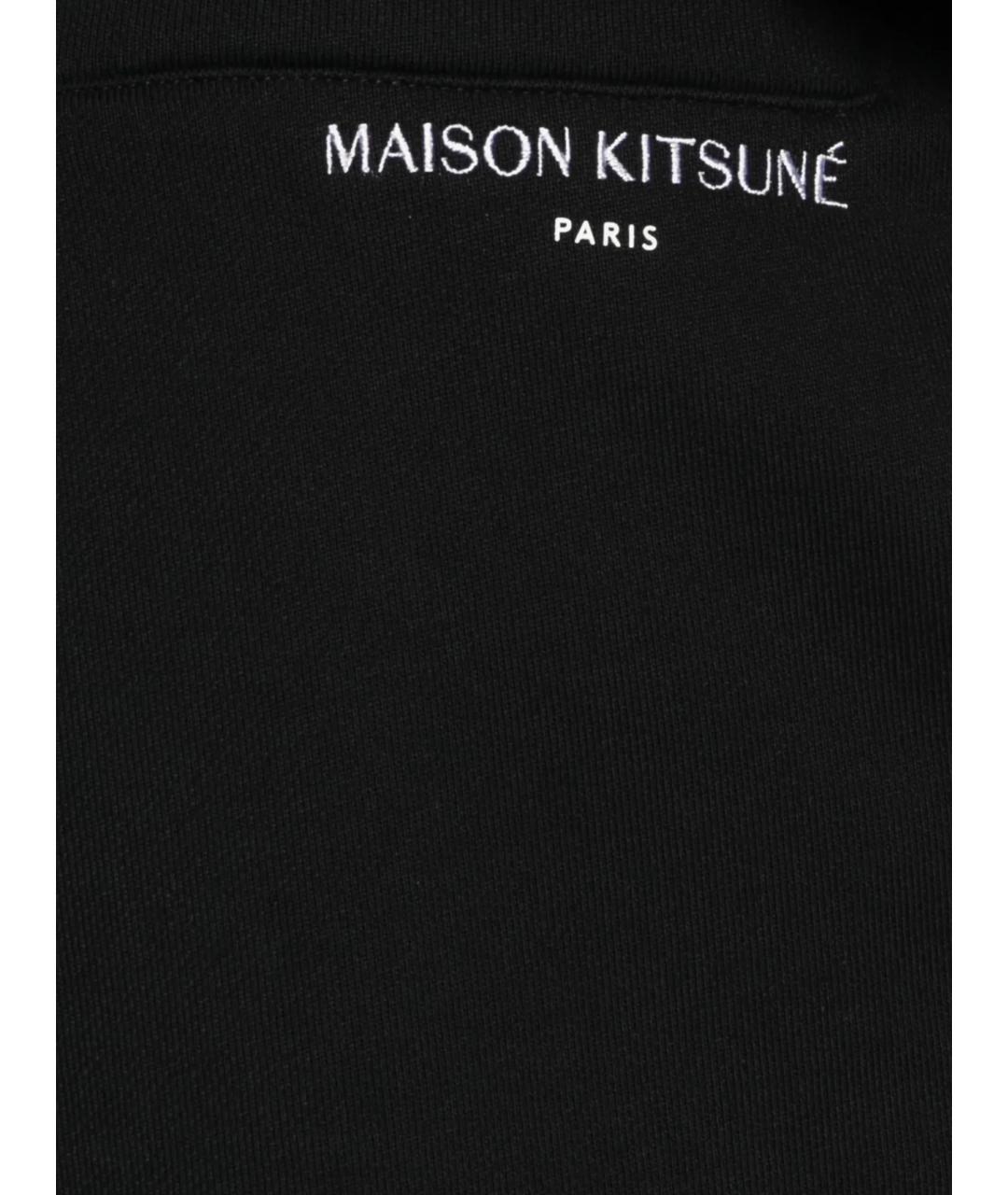 MAISON KITSUNE Черные хлопковые шорты, фото 3