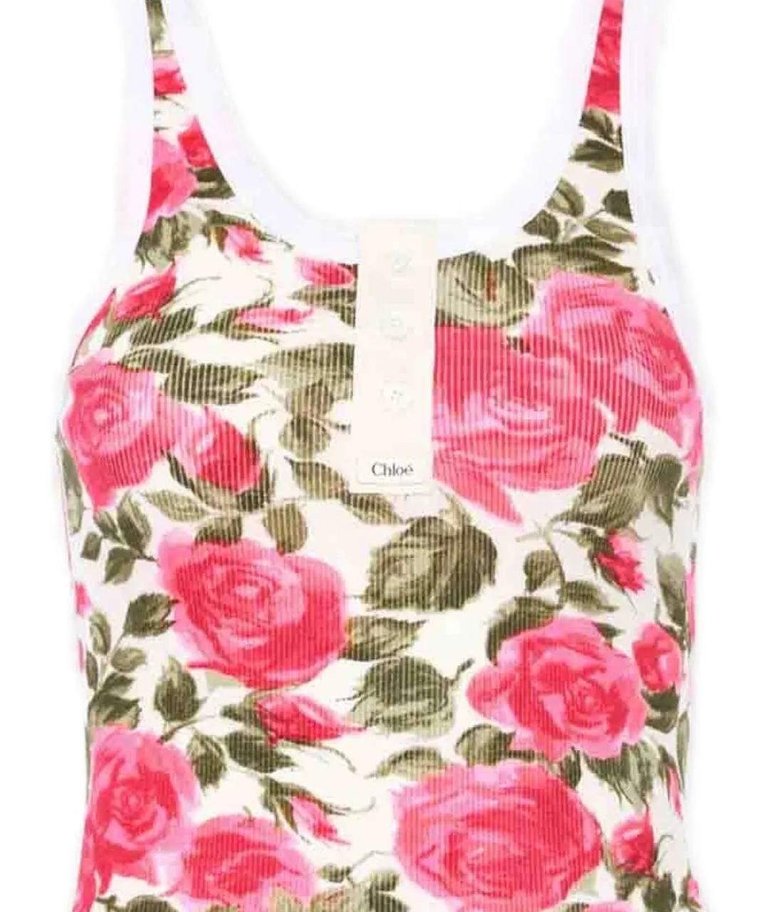 CHLOE Мульти хлопковая майка, фото 2