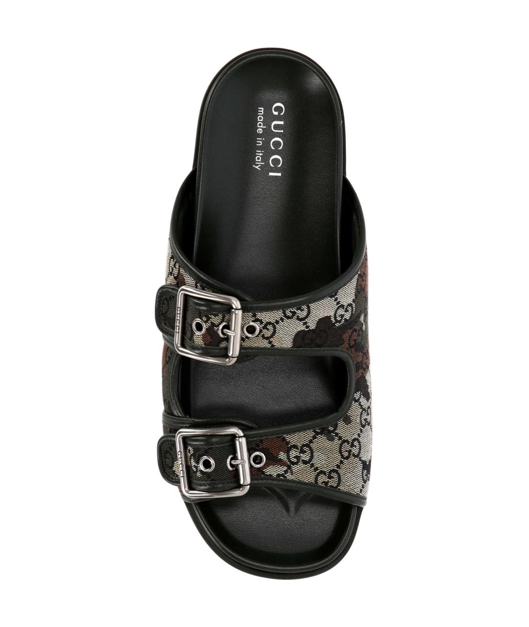 GUCCI Мульти текстильные сандалии, фото 4