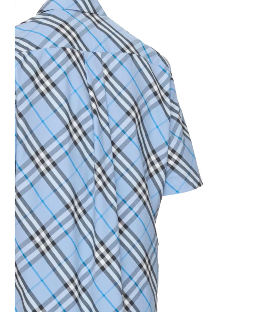 BURBERRY Мульти хлопковая кэжуал рубашка, фото 3