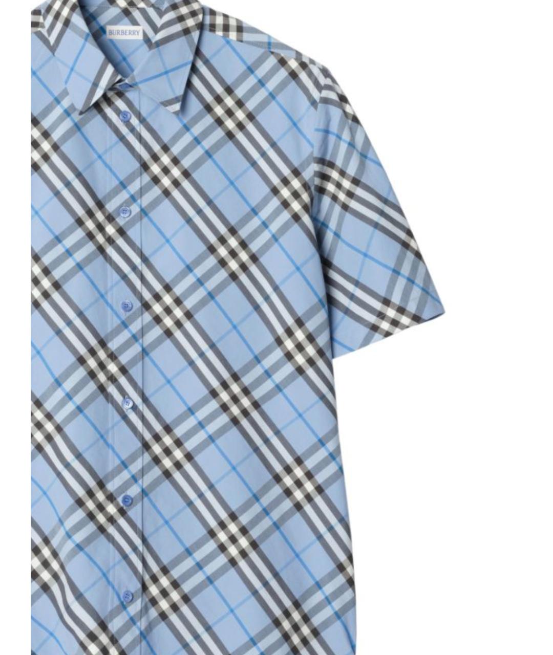 BURBERRY Мульти хлопковая кэжуал рубашка, фото 2