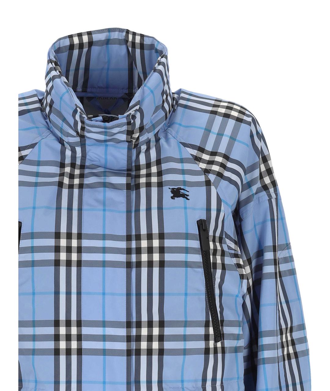 BURBERRY Мульти полиэстеровая куртка, фото 2