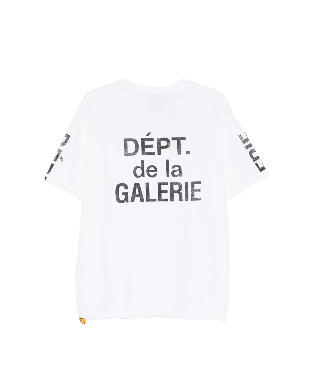 Gallery Dept Белая хлопковая футболка, фото 3