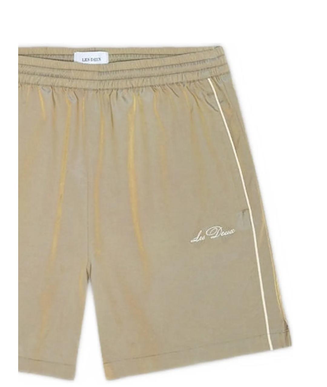 LES DEUX Бежевые полиамидовые повседневные брюки, фото 2