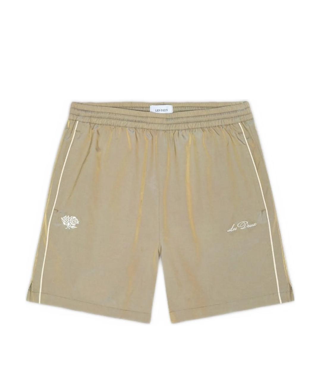 LES DEUX Бежевые полиамидовые повседневные брюки, фото 1