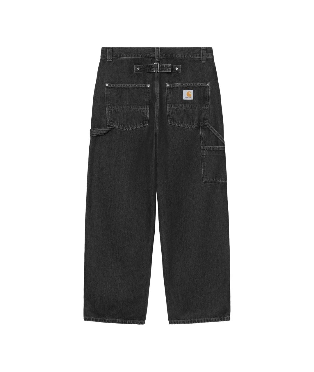 CARHARTT WIP Черные хлопковые повседневные брюки, фото 3