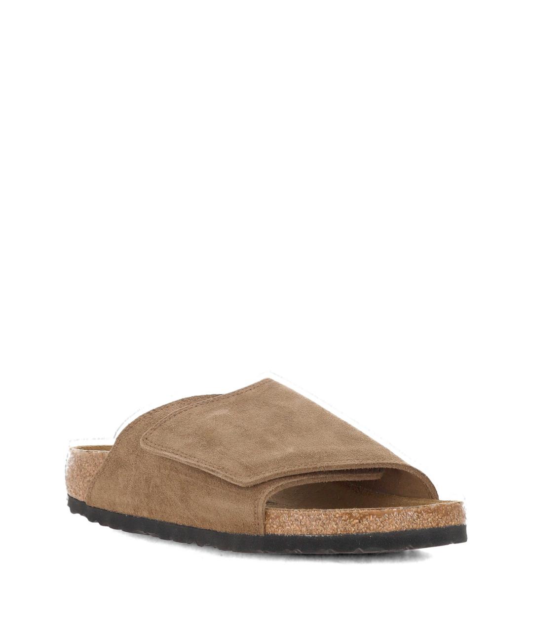 BIRKENSTOCK Коричневые замшевые сандалии, фото 2