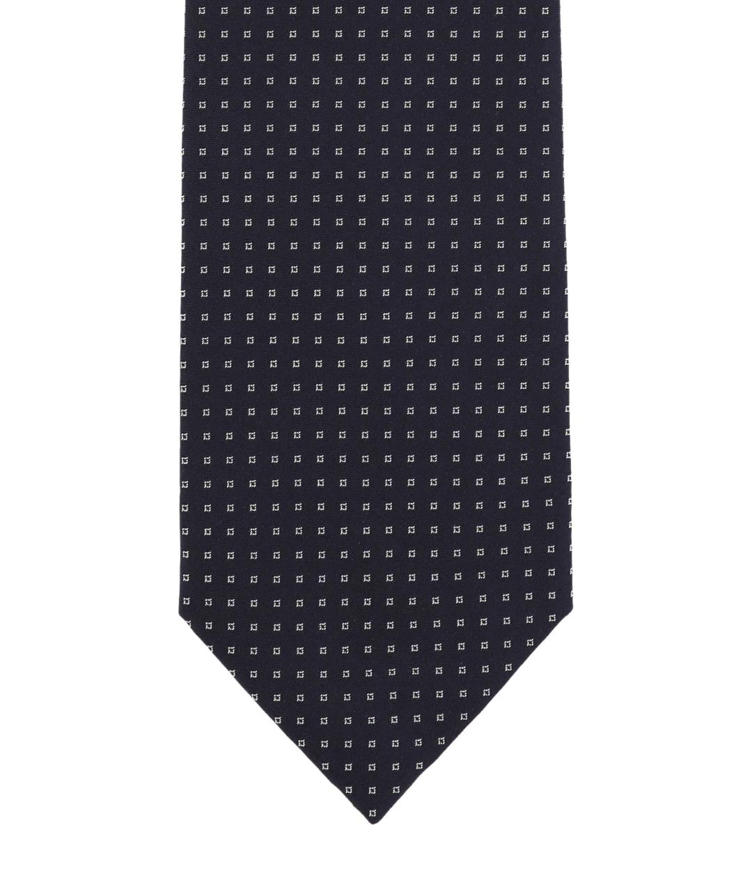 BARBA Синий шелковый галстук, фото 2