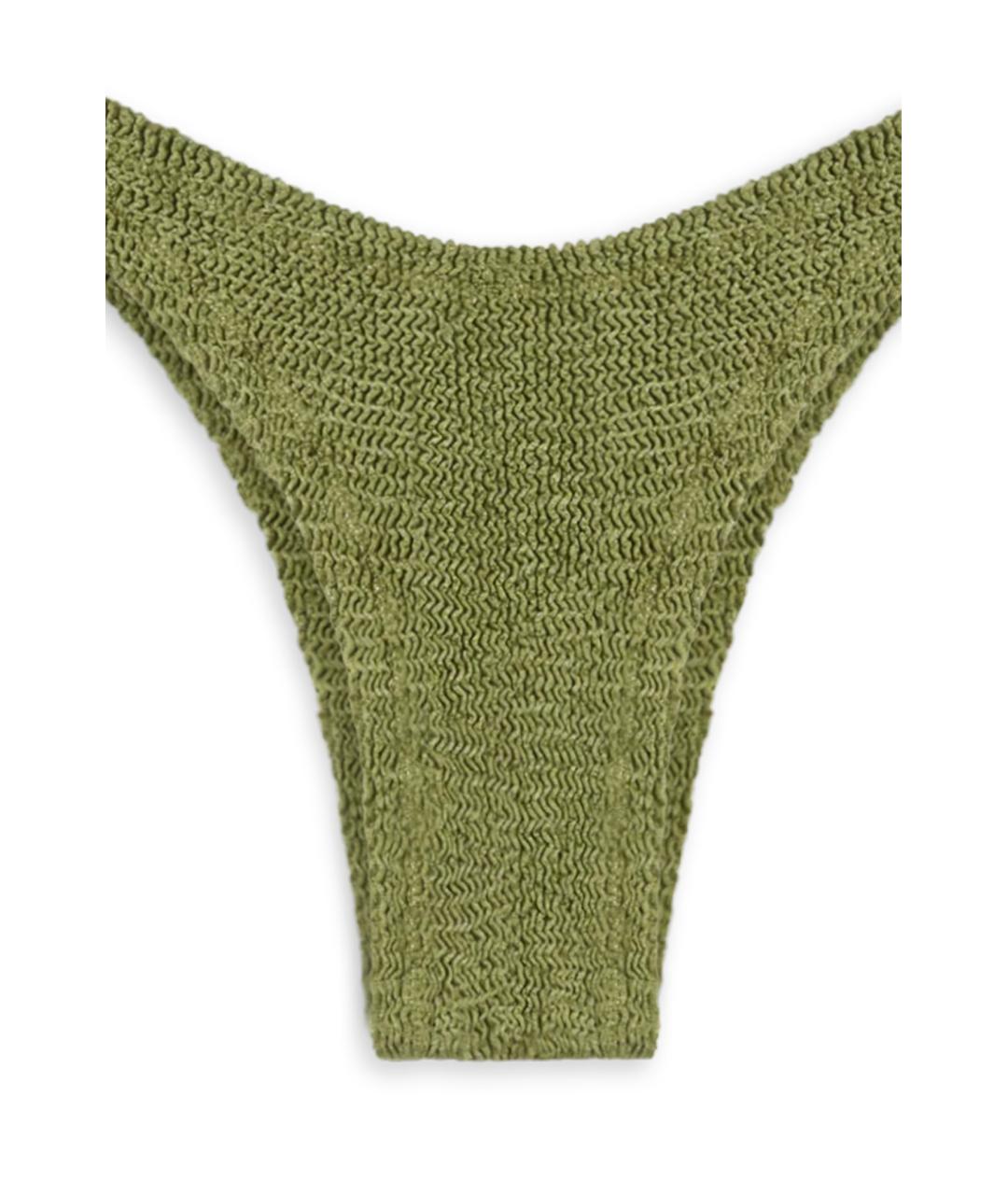 REINA OLGA Зеленый полиамидовый купальник, фото 2