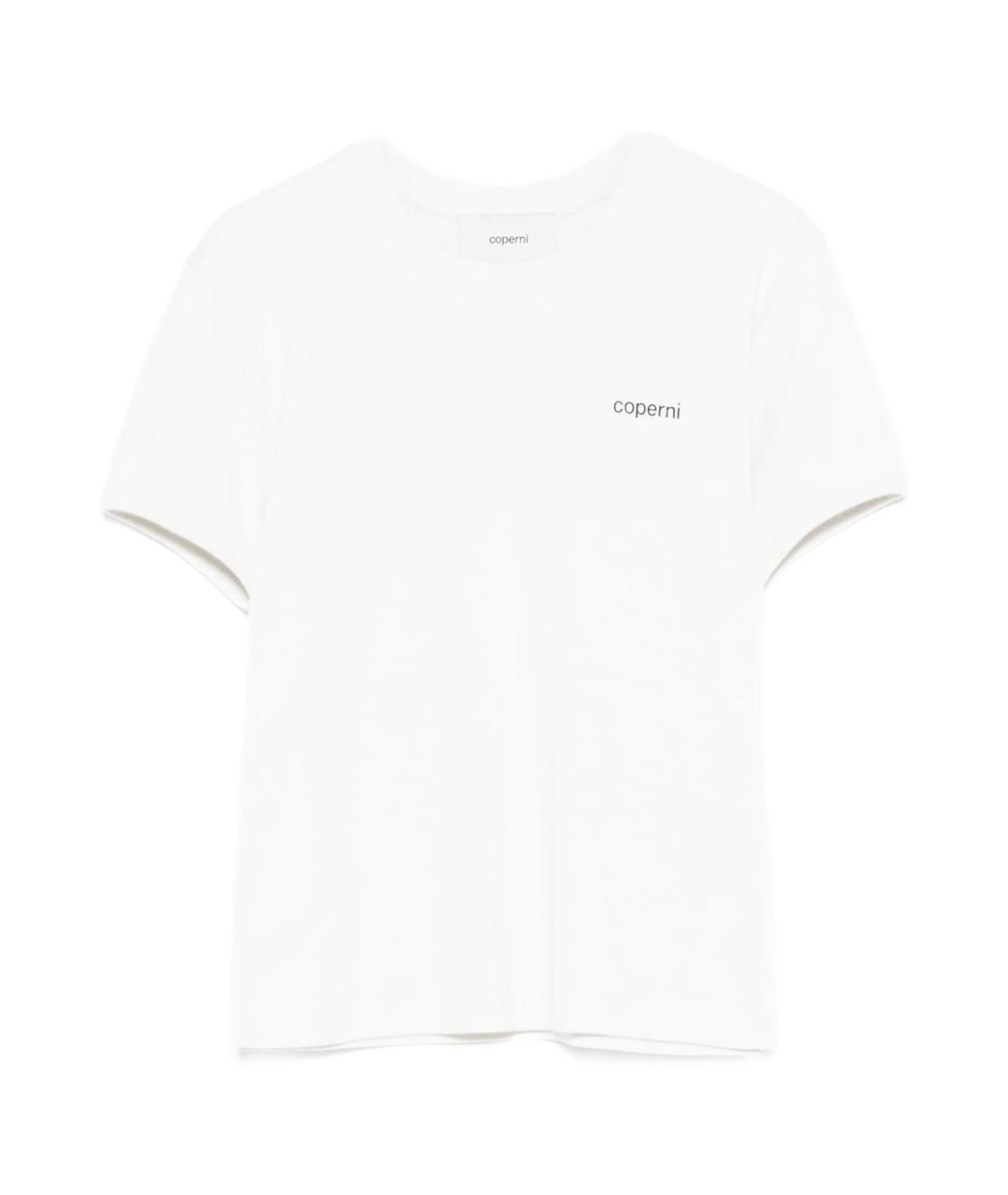COPERNI Белая хлопковая футболка, фото 1