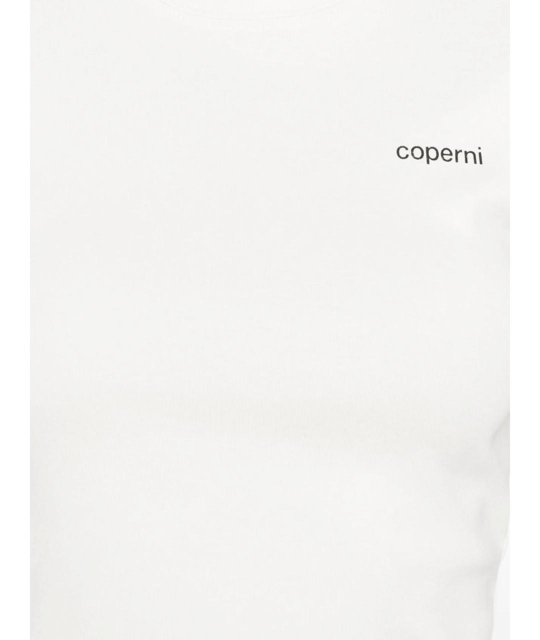 COPERNI Белая хлопковая футболка, фото 2